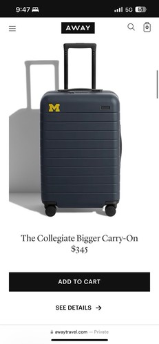 Away bigger carry - away,